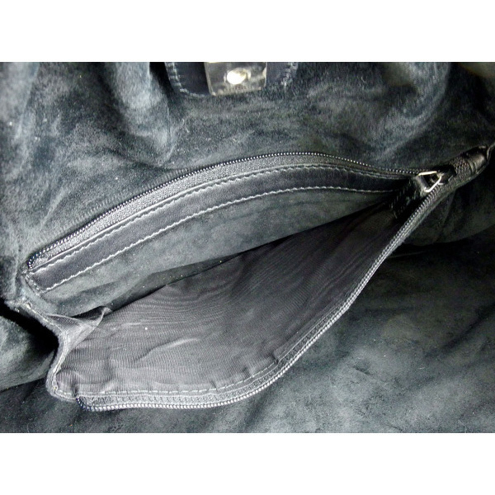 Gucci Bag Black Silver View 6
